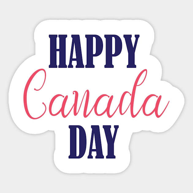 Happy Canada Day Sticker by Oh My Gift Art